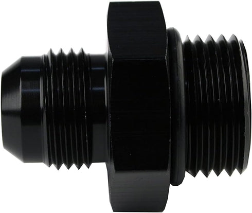 Aeromotive 15610 AN-10 O-ring Boss/AN-08 Male Flare Reducer Fitting, Black...