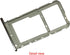 Moto G Fast Replacement SIM Card Tray Holder Parts for Moto-rola Moto G Fast XT2045 XT2045-3 6.4 Inches (Silver Color)......