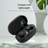 Acuvar Fully Wireless Bluetooth 5.0 Rechargeable iPX4 Water & Sweat Proof Earbud Headphones w Microphone, Touch Controls, Smart LCD Charging Case,...
