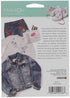 Bucilla Fashion Embroidery Pattern Template Art Kit, 5" x 6", Be Happy......