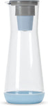 Hydros Water Filter Pitcher, 40 oz Slim Design, Patented Fast Flo Tech, Dishwasher Safe, Fills in Just 40 Seconds, BPA Free, 5 Cup Capacity, Blue...