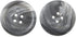 Marbling Pattern Round Resin Sewing Buttons 4 Holes for DIY Craft Sweater Shirt Clothing (25mm/1", Grey)...