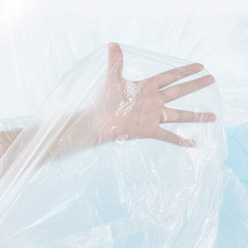 10 Pack Disposable Bathtub Cover Liner, Ultra Large Bathtub Liner Plastic Bag for Salon, Household and Hotel Bath Tubs (90x47 Inch)...