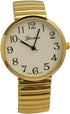Geneva Super Large Stretch Watch Clear Number Easy Read (Gold)...