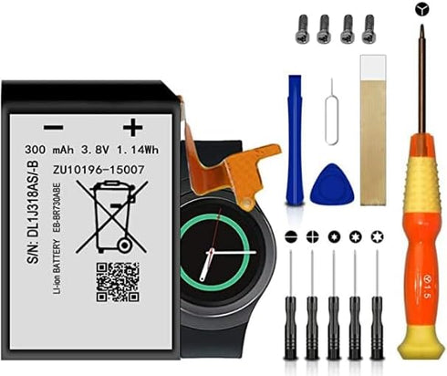 WUHAO for T-Mobile Samsung Galaxy Gear S2 Classic SM-R735T,Compatible with 3G R730,R730A,R730V,R735,R735A,R735T,R600 Replacement Battery, EB-BR730...