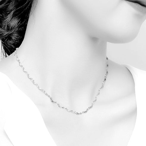 Jude Jewelers Stainless Steel Chilli Banana Style Chain Collar Statement Choker Necklace...