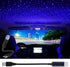 1Pc Black USB Star Projector Night Light,Adjustable Romantic Starry Sky Projector Car Light,Portable Atmosphere Decorative Auto Roof Light for Var...