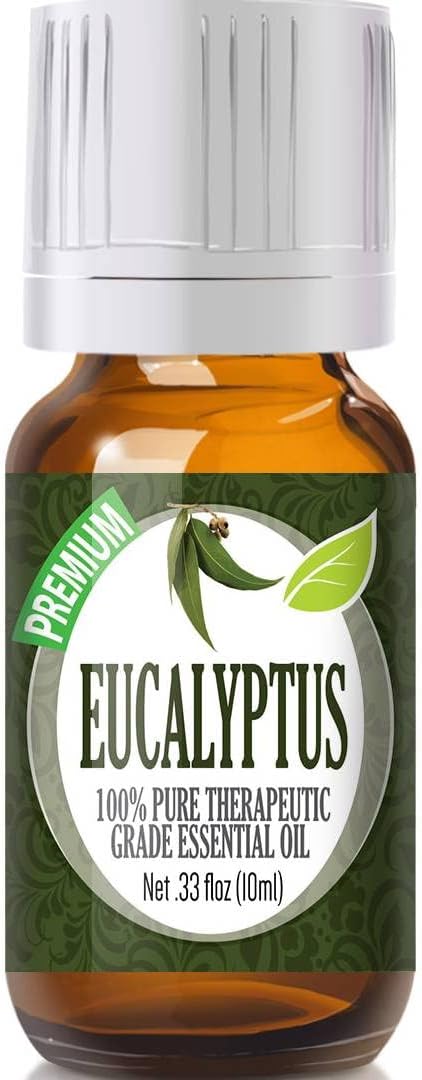 Healing Solutions 10ml Oils - Eucalyptus Essential Oil - 0.33 Fluid Ounces...