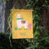 Moslion White Llama House Flag 28x40 Inch Alpaca Cactus Cute Animal Ethnic Scarf Hola Hello Yellow Large Yard Garden Flag Double-side Banners for ...