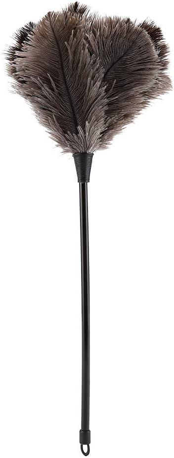 Feather Dusters, Ostrich Feather Duster, Mini Feather Duster Duster, Reusable Feather Dusters Real Feather Duster Home for Keyboard for Books Offi...