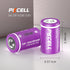 PKCELL ER14250 1/2AA 3.6V Lithium Battery,1200mAh Batteries Compatible for Dog Collar Meter Sensor Movement Monitor Home Security System Alarm Sys...