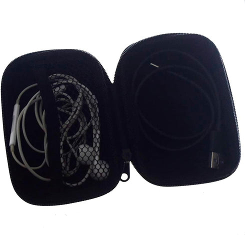 Portable Storage Hard Case Bag Holder Pouch Earphone Carrying Case for SD TF Card Earphone Headphone Earbuds iPod Bluetooth Headset and Charging C...