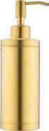 Gold Soap Dispenser,Kmeino Full Stainless Steel Countertop Soap Dispenser, Prime 300 ML Liquid Bottle for Kitchen & Bathroom Hand Dish Lotion (Bru...