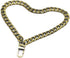 WEICHUAN 8" DIY Iron Flat Chain - Wrist Strap Wrist Chain Purse Straps Handbag Chains Accessories (Bronze)...