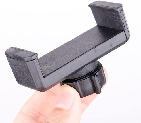 2 Pack Ring Light Phone Holder Replacement Clamp 17mm Rotate Ball Hole Clip Base for Hose Gooseneck Support Stand Live Broadcast Tripod Monopod Mo...