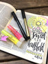 Faber-Castell Bible Journaling Kit, Multiple Color, 47 Piece Set...