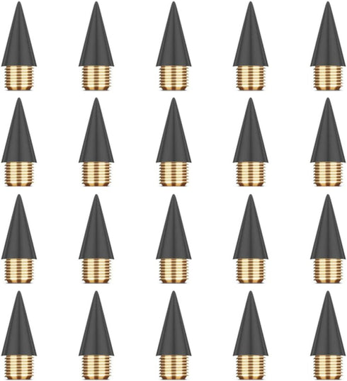 20PCS Inkless Pencil Replaceable Refill, Infinite Pencil Replaceable Refill Nib, Graphite Nib Inkless Eternal Pencils Head, Everlasting Pencils Re...