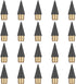 20PCS Inkless Pencil Replaceable Refill, Infinite Pencil Replaceable Refill Nib, Graphite Nib Inkless Eternal Pencils Head, Everlasting Pencils Re...