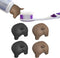 Self-Closing Toothpaste Cap, Toothpaste-Saver Silicone Cap with Self-Sealing Tip - Stylish See-Through Design, Fun Dog Toothpaste Dispenser. (4 Pc...