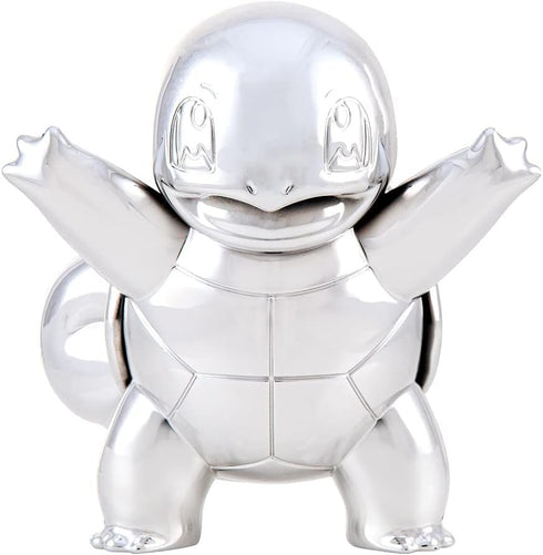 Pokemon 25th Celebration 3-inch Silver Squirtle #2 Figure Fan Must Have Toy - Officially Licensed 25th Anniversary Product from Jazwares...