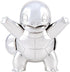 Pokemon 25th Celebration 3-inch Silver Squirtle #2 Figure Fan Must Have Toy - Officially Licensed 25th Anniversary Product from Jazwares...