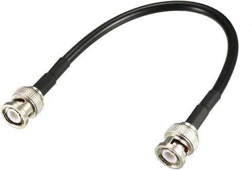 uxcell RG58 Coaxial Cable with BNC Male to BNC Male Connectors 50 Ohm 8 Inch...