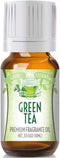 Good Essential - Professional Green Tea Fragrance Oil 10ml for Diffuser, Candles, Soaps, Lotions, Perfume 0.33 fl oz - Candle Fragrance Oil - Frag...