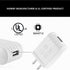 UL Certified Power Adapter 5V 1A USB Wall Charger 1000mA DC Power Supply Compatible with All USB Plug 5V-1A Type A,5Pcs...