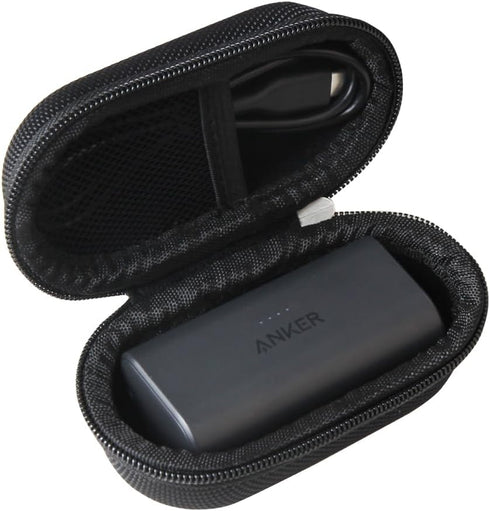 Adada Hard Travel Case for Anker Nano Power Bank, Portable Charger 5,000mAh (Black)......