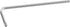 2PCS T25 Long Tamper Proof Torx Hex Key Bit Wrench, Anti Tamper Star Screwdriver Security Bit Torque Repair Tool L-Shape Nickel Plated CRV Steel, ...