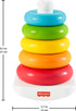 Fisher-Price Baby Stacking Toy Rock-A-Stack Rings with Roly-Poly Base for Ages 6+ Months, Made with Plant-Based Materials...