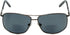 Designer Bi-Focal Reading Sunglasses Jordan in Gunmetal +2.00...