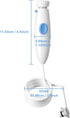Oral Hygiene Accessories Water Hose Plastic Handle Compatible for Waterpik Oral Irrigator Wp-100 WP-900, Pack of 1 Handle/Hose...