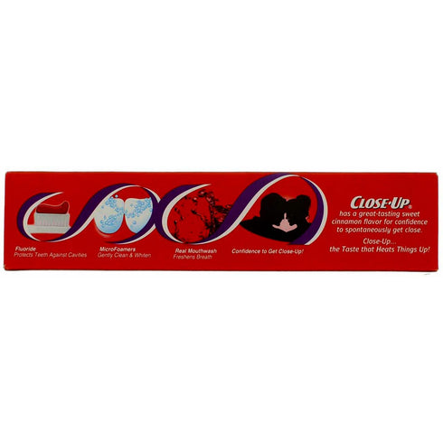 Close-Up Close-Up Cinnamon Red Gel Anticavity Fluoride Toothpaste, 6 oz (Pack of 2)...