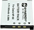 SDNP60 Lithium-Ion Rechargeable Battery - Ultra High Capacity (3.7V 800 mAh) - Replacement for Casio NP-60 Battery For Casio Exilim EX-FS10, EX-S1...