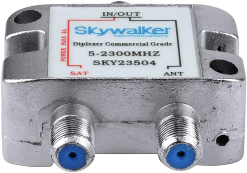 Skywalker - Commercial Grade Coax Diplexer, 5-2300MHz...