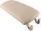 Car Leather Armrest Center Console Lid Cover Compatible with Audi A4 S4 A6 2000-2006 Beige...