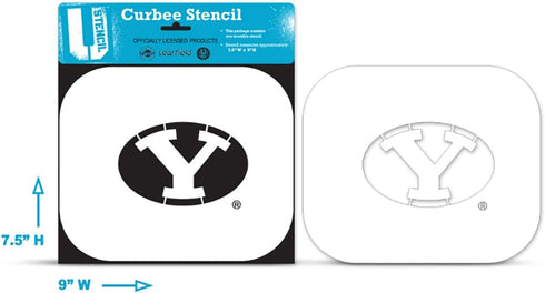 Brigham Young Y Curbee Stencil - BYUOOS-602...