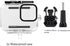 60M/196FT Waterproof Case for GoPro Hero12 Black/Hero11 Black/Hero10 Black/Hero9 Black Camera Accessories,Underwater Deep Diving Protective Shell ...
