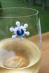 Crystal Snowflake Magnetic Wine Glass Charms & Markers for Christmas or Holiday Parties and Gifts- Set of 8...