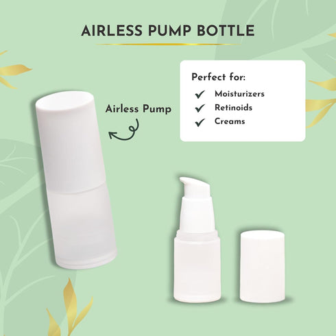 Travel Skincare Containers Set - TSA Approved Toiletry Bag & Travel Size Toiletries Bottles - Airless Pump Travel Bottles, Dropper Bottles & Trave...