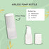 Travel Skincare Containers Set - TSA Approved Toiletry Bag & Travel Size Toiletries Bottles - Airless Pump Travel Bottles, Dropper Bottles & Trave...