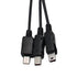 Black 10 in 1 Universal USB Cable, Multiple Universal Charging Cable for Cell Phones Blutooth Earphone Speaker Adapter Cable, 20cm Data Cable USB ...