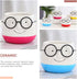 Indoor Planters 2pcs Planter Pot Eyeglasses Design Flower Pot Ceramic Nursery Floweprot Root Control Flower Container for Office Windowsill Outdoo...