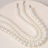 Missgrace Boho Women Wedding Party Prom Vintage Pearl Silver Gold Chain Chokers Multilayer Pearl Choker Necklace Pearl Simple Statement Bride Chok...