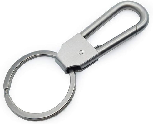Stainless Steel Key Chain Heavy Duty Car Key Clip with Belt Hook...