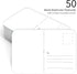 Funto Blank Watercolor Paper Postcards, 50 Cards, 4x6, 140lb/300gsm, Acid-Free Heavyweight Art Paper for Thank You Notes & Greeting Cards...