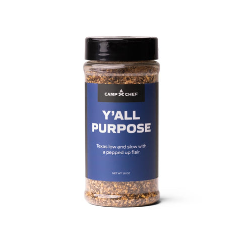 Camp Chef Y'all Purpose Seasoning 10.7 oz Net Wt...