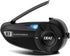 EJEAS Q2 Motorcycle Helmet Bluetooth Intercom, Motorcycle Bluetooth 5.1 Headset with Stereo Sound Effect and Quick Pairing Function for 2 Riders T...