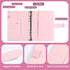 100 Envelope Challenge Binder,Savings Challenge Book - Easy & Fun Way to Save $5,050 Challenge Book Savings Challenges Budget Book Binder with Cas...